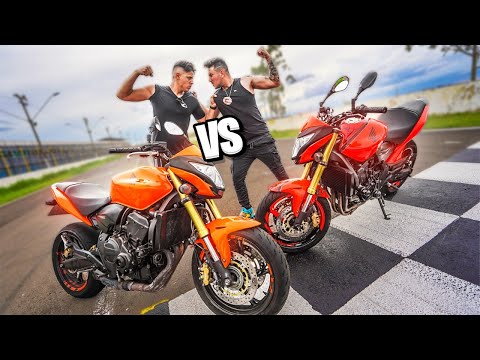 MINHA HORNET VS HORNET DO MEU AMIGO!!!