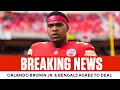 Orlando Brown Jr. agrees to 4-year deal with Cincinnati Bengals | CBS Sports