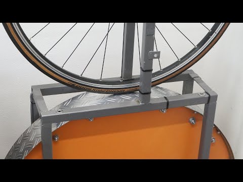 Continental Grand Prix 5000 S TR (tan wall) Rolling Resistance Test (spin up video)