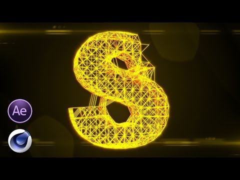 Easy After Effects Tutorial Particles Logo Text Animation Download Free Template