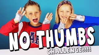 NO THUMBS Challenge / RonaldOMG and GamerGirl