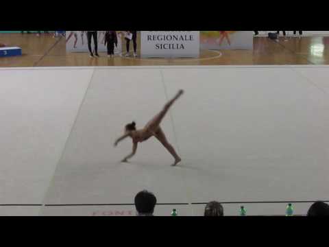 Ginnastica Ritmica Artemisia - Giulia Caruso Corpo Libero Torneo Allieve 2016