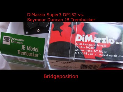 DiMarzio vs Seymour Duncan