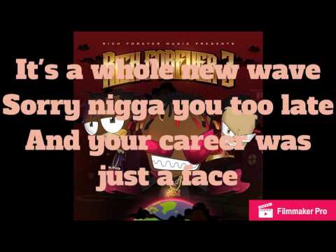 Swoosh God, Rich The Kid & Famous Dex - Get Out My Face Lyrics