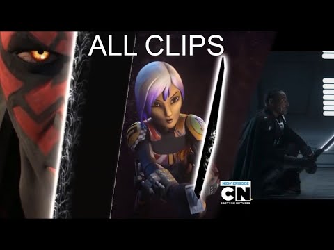 All darksaber scenes