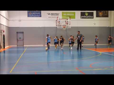 Copa AON plata, mini masculino, BSA Sant Agustin Preferente 55 - Sant Francesc Llops 77, 29-9-2018