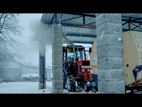 MTZ turbo cold start -10C°🥶❄️