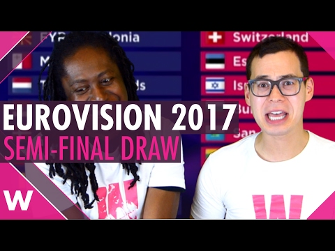 Eurovision 2017: Semi-final allocation draw results