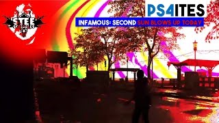 PS4ites - inFamous: Second Sun Blows Up Today | SteeScribbles