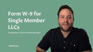 IRS Form W-9 | How to Fill Out W-9 as a Single Member LLC | W-9 Tax Form Explained