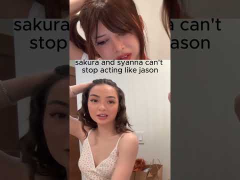 sakura and syanne can't stop acting like jason