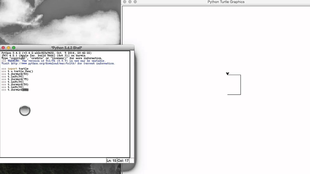 Intro To Python 4: Drawing with Turtles