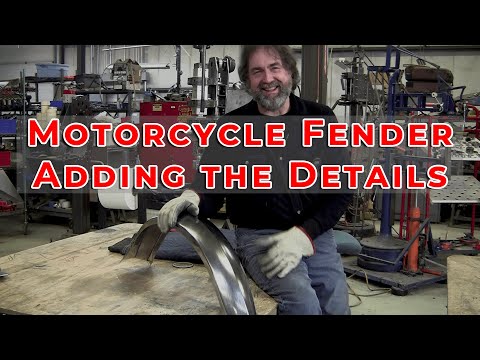 How to make a Motorcycle Fender (Part 2): Adding Details