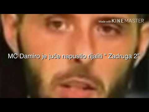 MC Damiro pretučen u Zadruzi