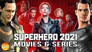 SUPERHERO MOVIES & SERIES 2021 - MARVEL/DC | All Trailers