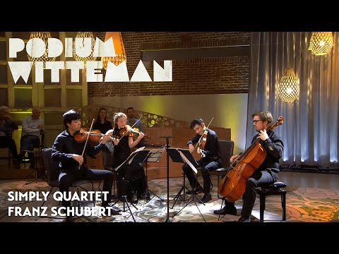 Simply Quartet - Franz Schubert - Strijkkwartet nr. 15: Scherzo & Trio | Podium Witteman