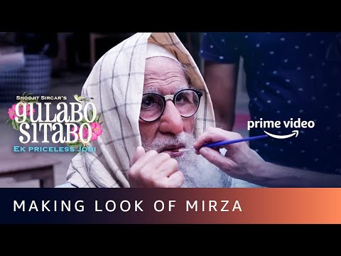 Making look of Mirza for Amitabh Bachchan | Gulabo Sitabo | Shoojit Sircar, Ronnie Lehri | June 12