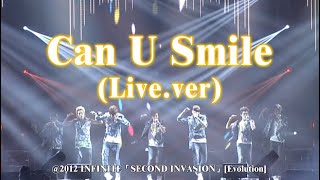 【中字】INFINITE - Can U Smile (Live.ver)   @2012 Second Invasion Evolution