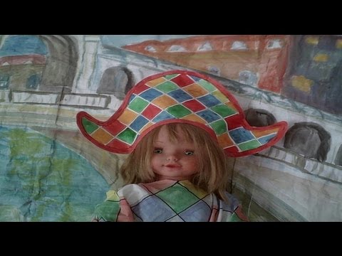 Chapeau d'Arlequin à fabriquer soi-même avec les enfants | Bricolage ludique
