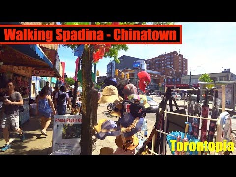 Walking Toronto: Spadina - Chinatown   (with Commentary)