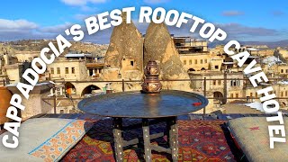 Living like a sultan in a luxury hotel in a cave! Cappadocia, Turkey