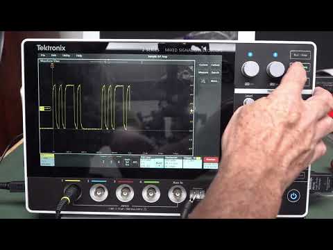 Tektronix 2 Series Oscilloscope Pattern Generator