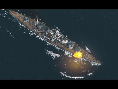 #WoWs [FR] #SCHARNHORST - 1er de la Classe - AYMERIC remet le couvert pour l'amiral Lutjens ! ^^