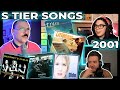 DO WE KNOW SONGS FROM 2001 EMOS REACT To Anthony Fantano S 2001 Tier List