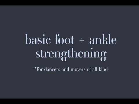 Basic foot and ankle strengthening - cross-training for athletes and dancers thumbnail