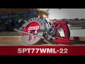 Skilsaw Magnesium Lightweight Worm Drive Circular Saw  7 1/4in. 15 Amp Model# SPT77WML-22