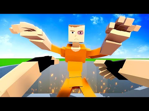 Throwing RAGDOLLS Into Giant Pit - GoreBox Gameplay