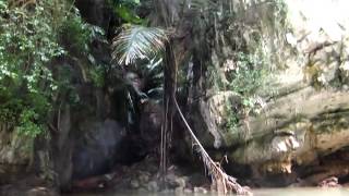 Lagoon in crater- Railey, Krabi, Thailand