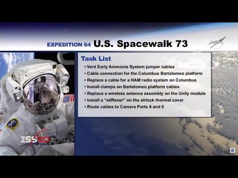 Briefing: Cable Guys: Glover & Hopkins - U.S. EVA 73