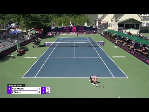 Live WTA Tennis Benarda Pera vs Katie Volynets WTA Concord Massachusetts
