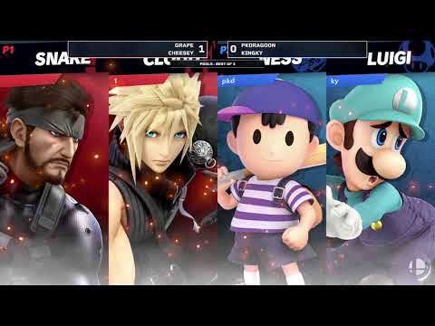 Grape & Cheesey vs PKDragoon & KingKy - EGLX 2019 - Ultimate Doubles Pools