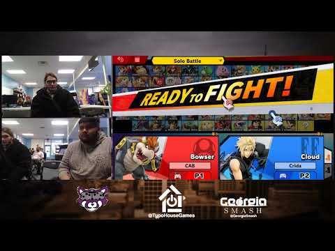 Panda Smash Monday 4/8/19 - Shonuff(Bowser) VS  Cridakal(Cloud) - W. Round 1