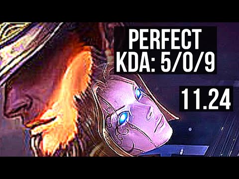 TWISTED FATE vs ORIANNA (MID) | 5/0/9 | EUW Master | 11.24