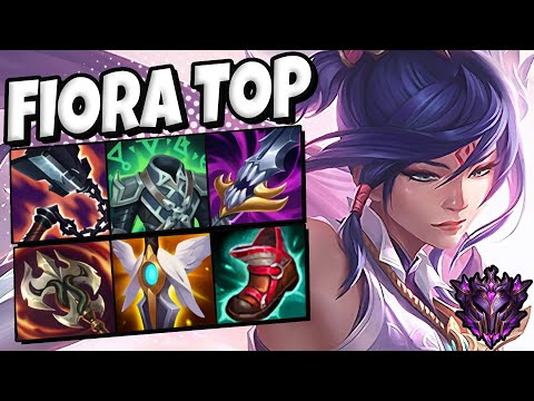 Fiora TOP vs Irelia [ OTP ] Lol Korea Master Patch 11.24 ✅
