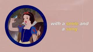 with a smile and a song - snow white [cover]