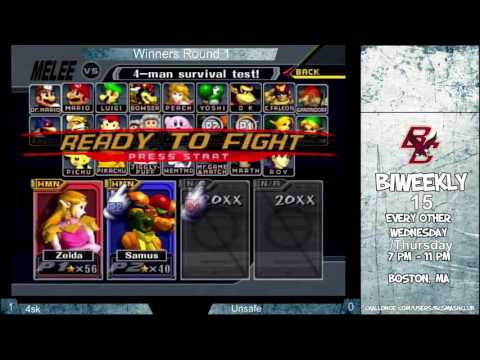 BC Biweekly 15: Winner's Round 1 - Unsafe (Samus) vs. 4SK (Sheik)