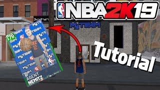 How to Get Your MyCareer Character in MyTeam :: NBA 2K19 Tutorial