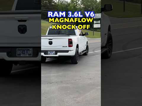 RAM 3.6L V6 w/ MAGNAFLOW KNOCK OFF MUFFLER!