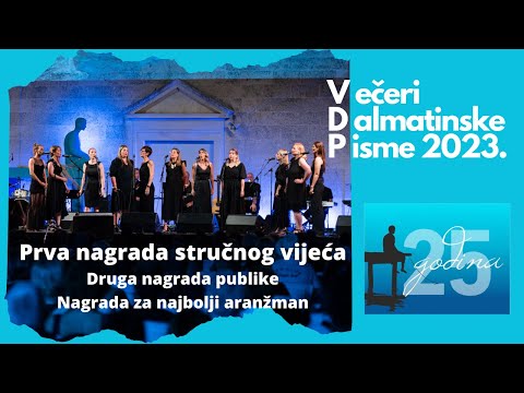 KATICA MARINOVIĆ i klapa NEVERIN - Nije bija dan [VDP 2023. - izvedba uživo]