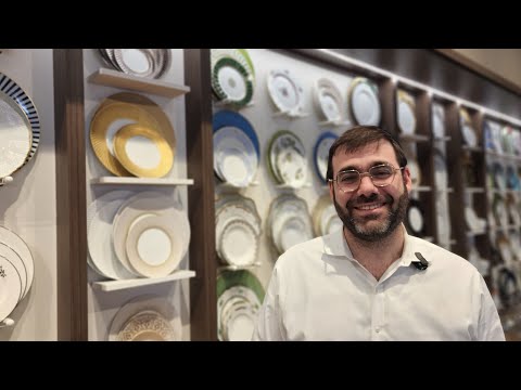 "Set Your Table" : A Tour of Beautiful store in Lakewood showing their Pesach Gifts and Decorations"