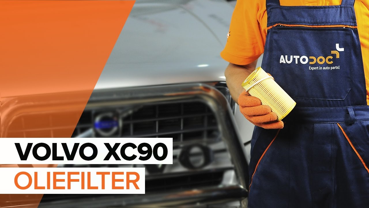 Udskift motorolie og filter - Volvo XC90 1 | Brugeranvisning