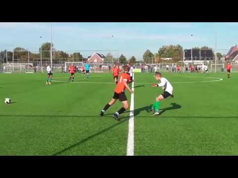 KMD JO15-1 vs Scheveningen JO15-1, 2e helft, 13-10-2018