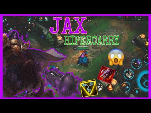 JAX TOP WILD RIFT / GAMEPLAY / MEJOR BUILD PARA CARRILEAR PARTIDAS
