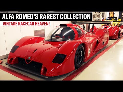 Exploring Alfa Romeo's Secret Race-car Collection!