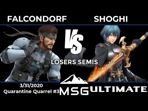 Quarantine Quarrel #3: Shoghi (Byleth) vs Falcondorf (Snake) - Losers Semis
