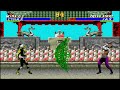 Ultimate Mortal Kombat Trilogy Genesis Cyrax Hardest No Continues